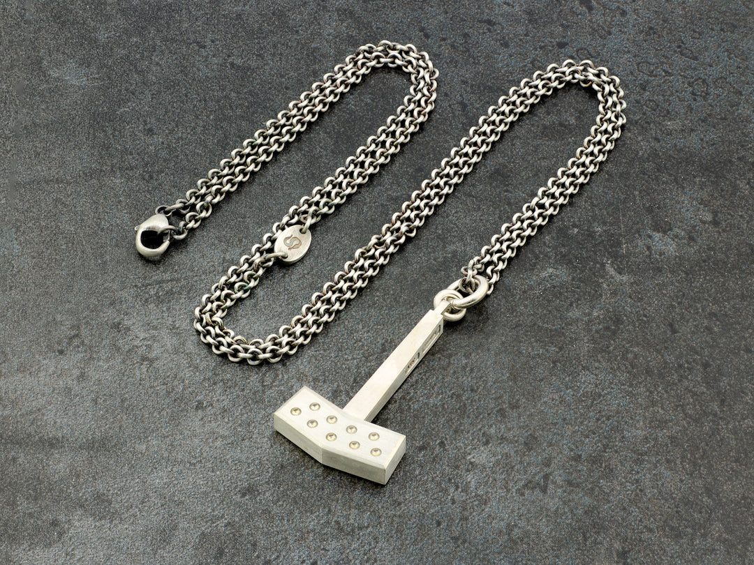 Thor's Hammer Pendant Necklace