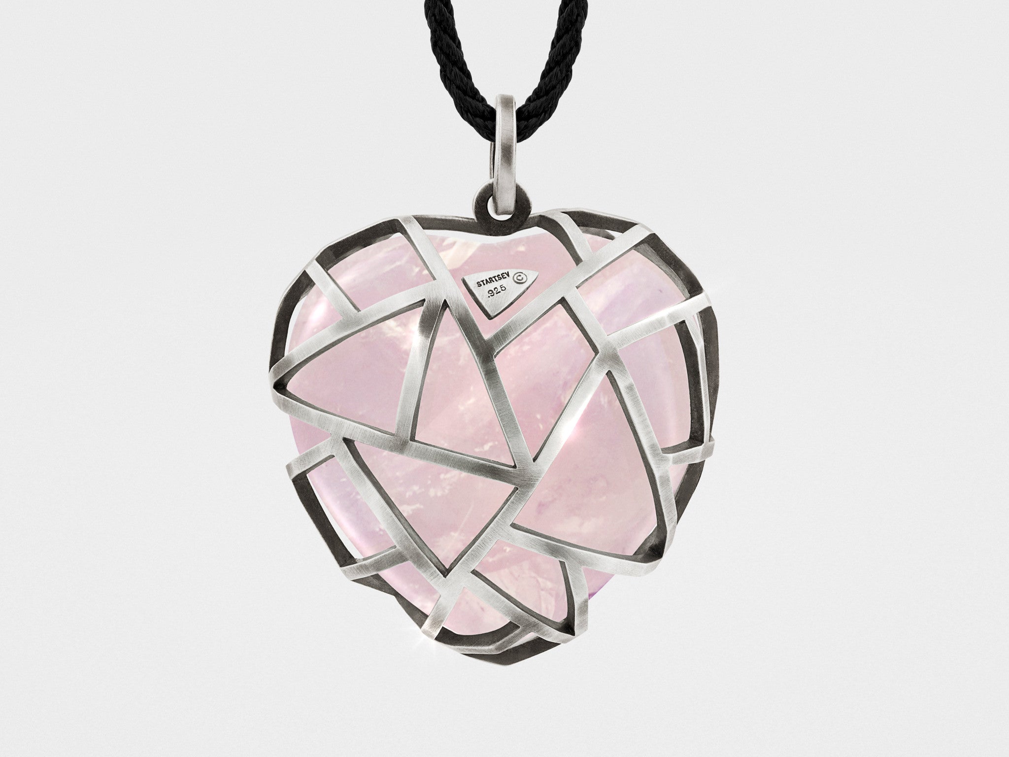 Caged sales heart pendant