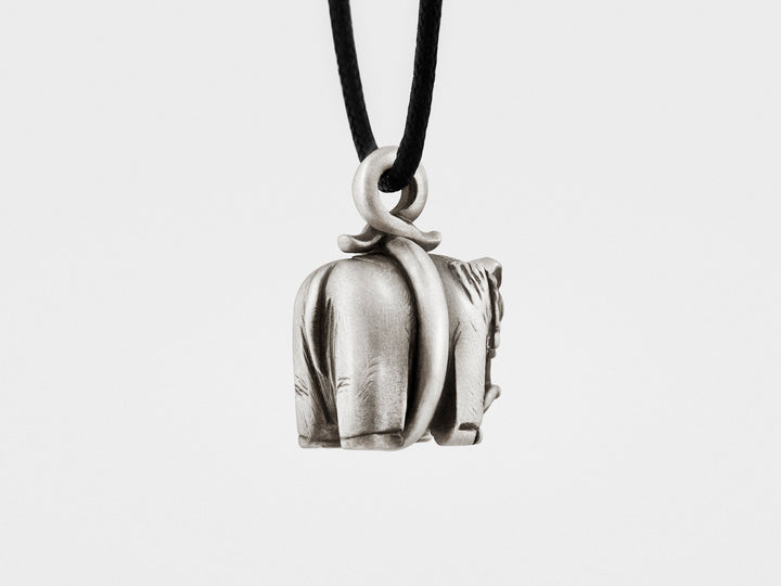 Elephant Pendant in Sterling Silver