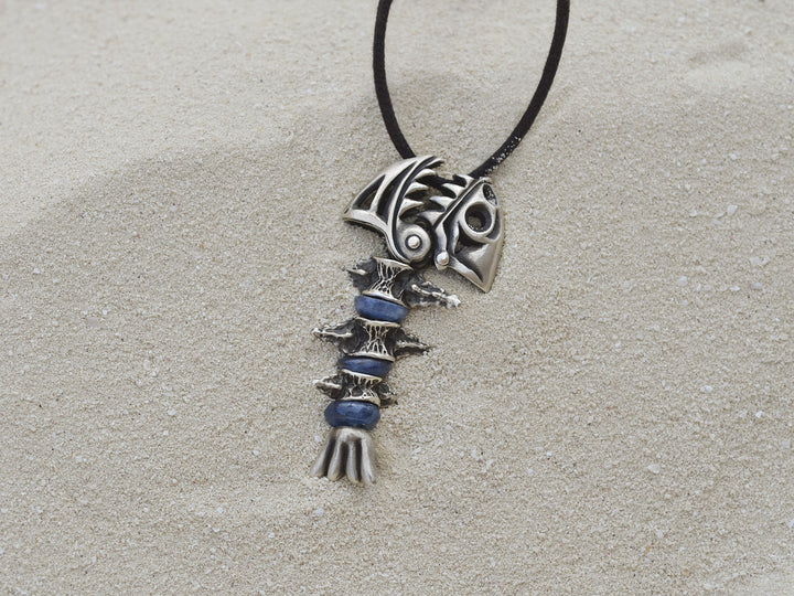 Piranha Skeleton Pendant