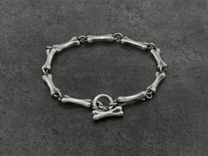 Bones Bracelet in Sterling Silver