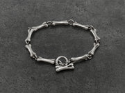 Bones Bracelet in Sterling Silver