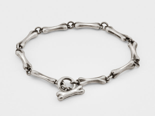 Bones Bracelet in Sterling Silver