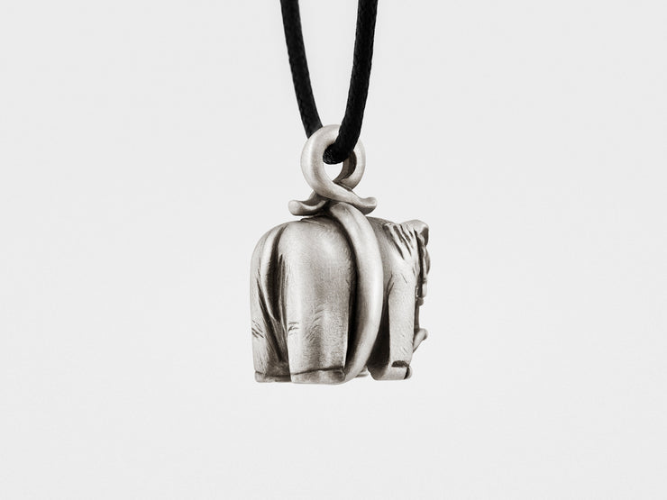Elephant Pendant in Sterling Silver