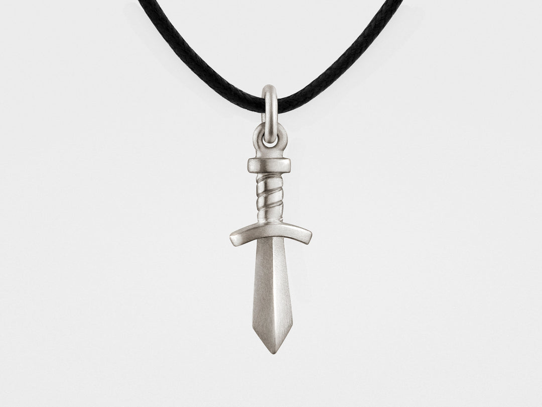 Gladiator Sword Pendant in Sterling Silver