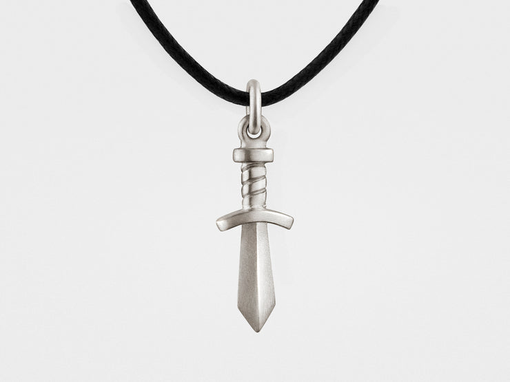 Gladiator Sword Pendant in Sterling Silver