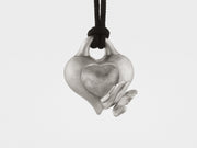 Heart and Arrow Pendant with Secret Compartment