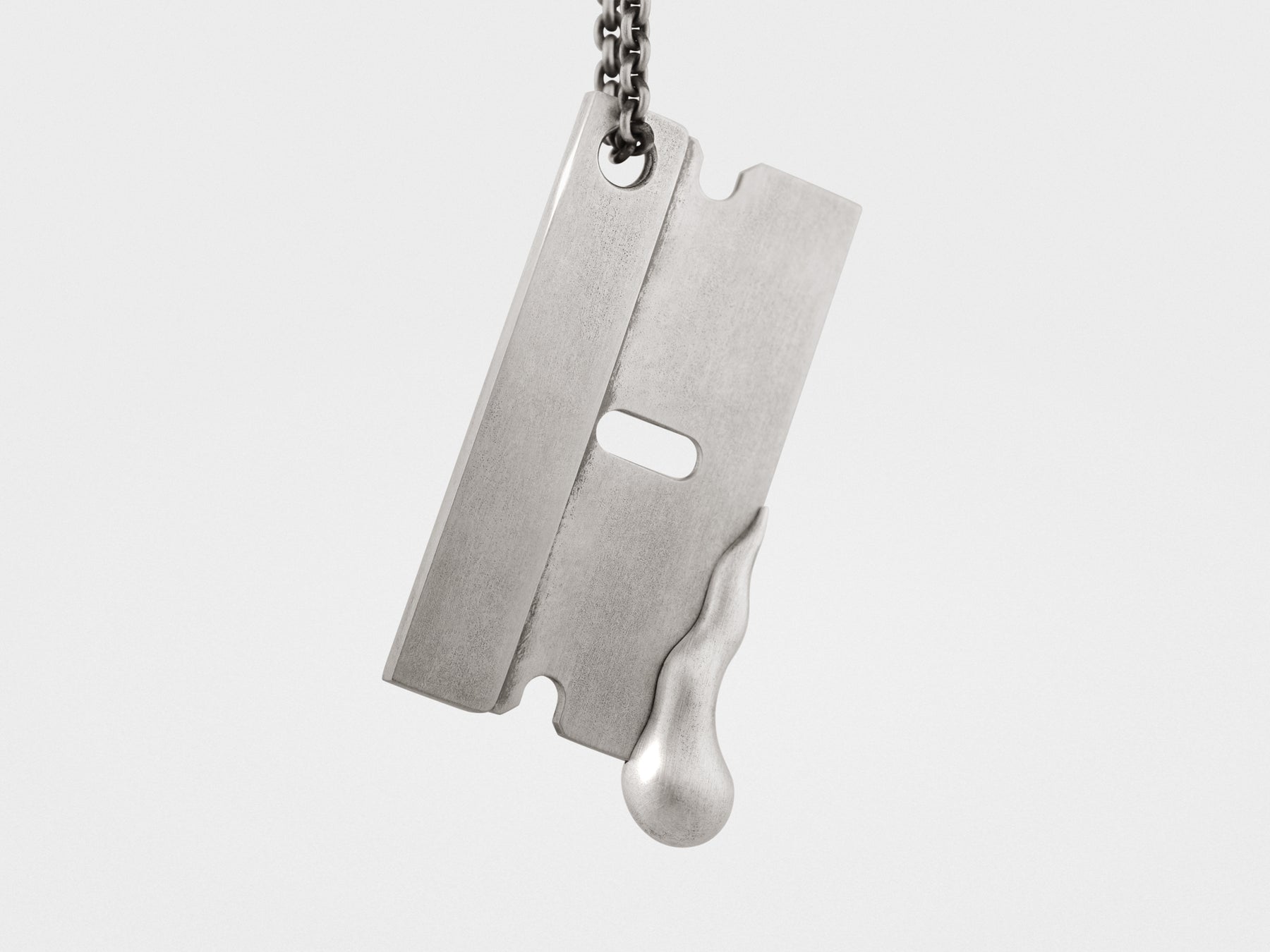 Sharp Edge Razor Pendant