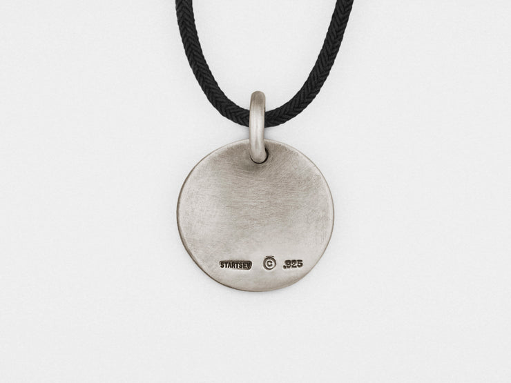 “Chariot” Intaglio Pendant in Sterling Silver