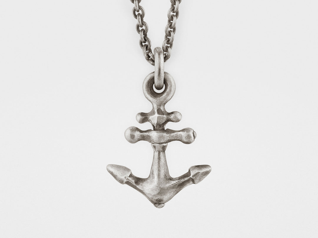 Anchor Pendant in Sterling Silver