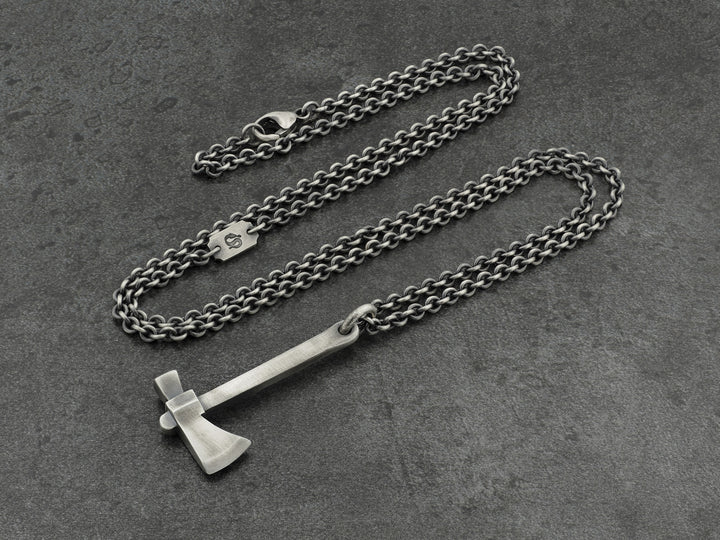 Tomahawk Pendant in Sterling Silver