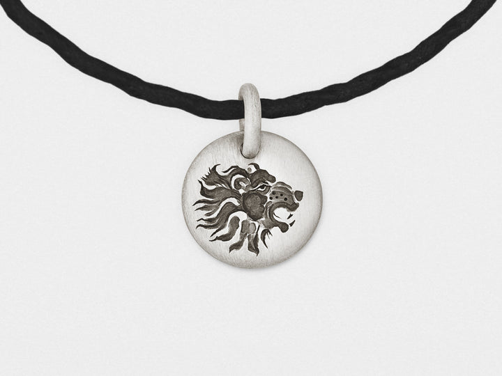 Lion Charm Bracelet in Sterling Silver