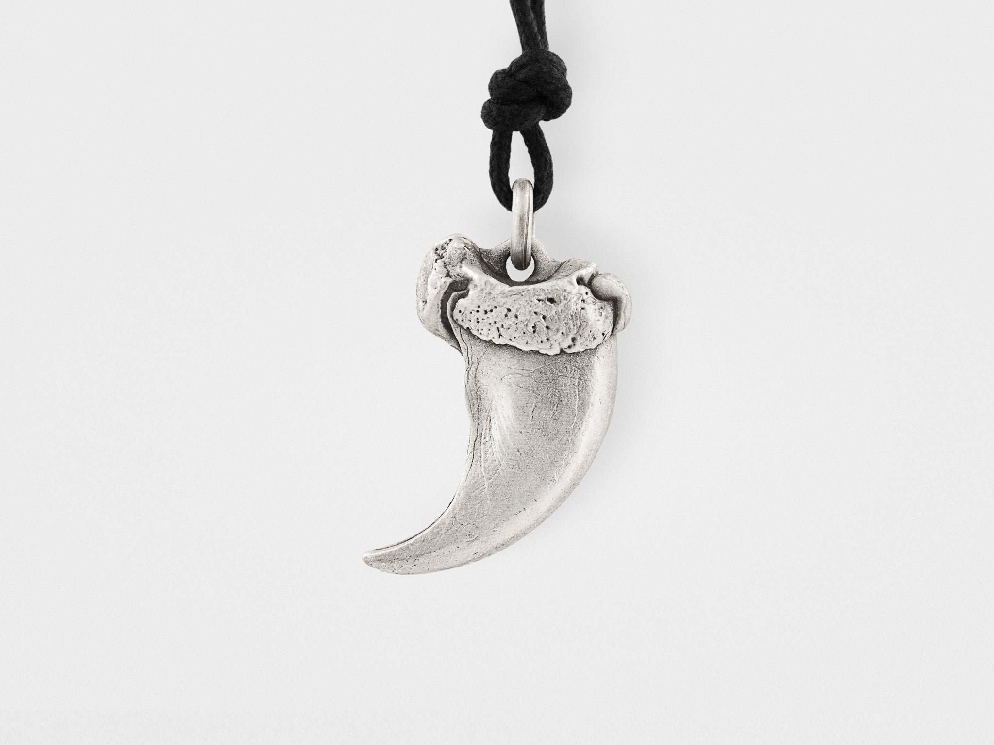 Antiqued Bone Bear Claw Pendant - Etsy