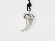 Bear Claw Pendant in Sterling Silver