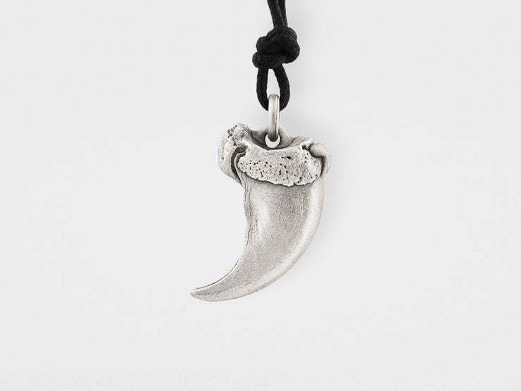 Bear Claw Pendant in Sterling Silver